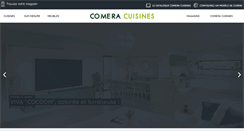 Desktop Screenshot of comera-cuisines.fr